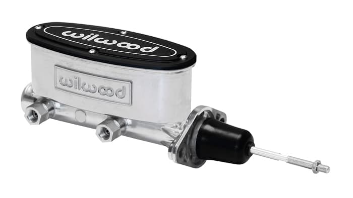 High Volume Tandem Master Cylinder - 15/16" Bore,Chrome Pwd -W/Pushrod
