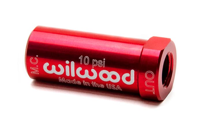 Residual Pressure Valve - New Style 10# / Red