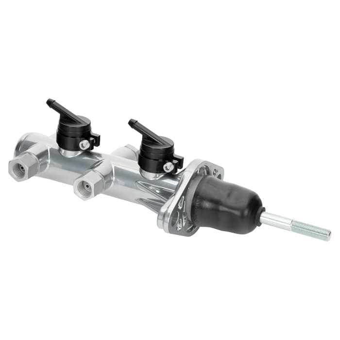 Tandem Remote Master Cylinder - 7/8" Bore,Chrome Pwd