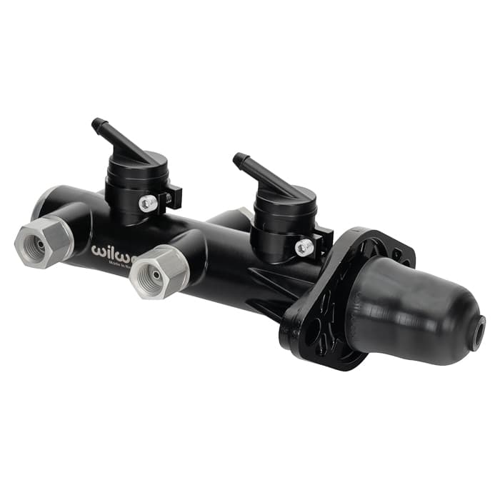 Tandem Remote Master Cylinder - 1 1/8" Bore,Black