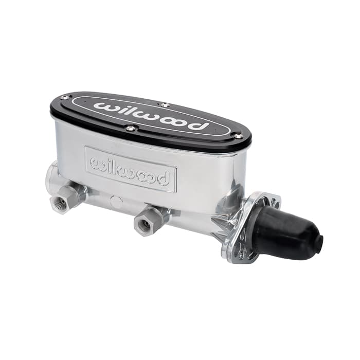 High Volume Tandem Master Cylinder - 1" Bore,Chrome Pwd