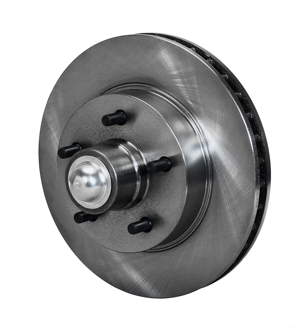 Rotor-Vented w/ Hub & Studs