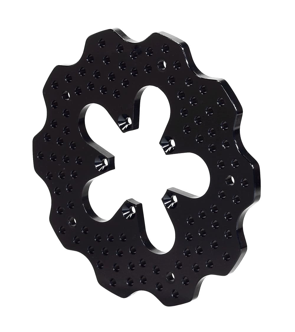 Rotor-Alum Micro Fr.-Drilled-Scalloped
