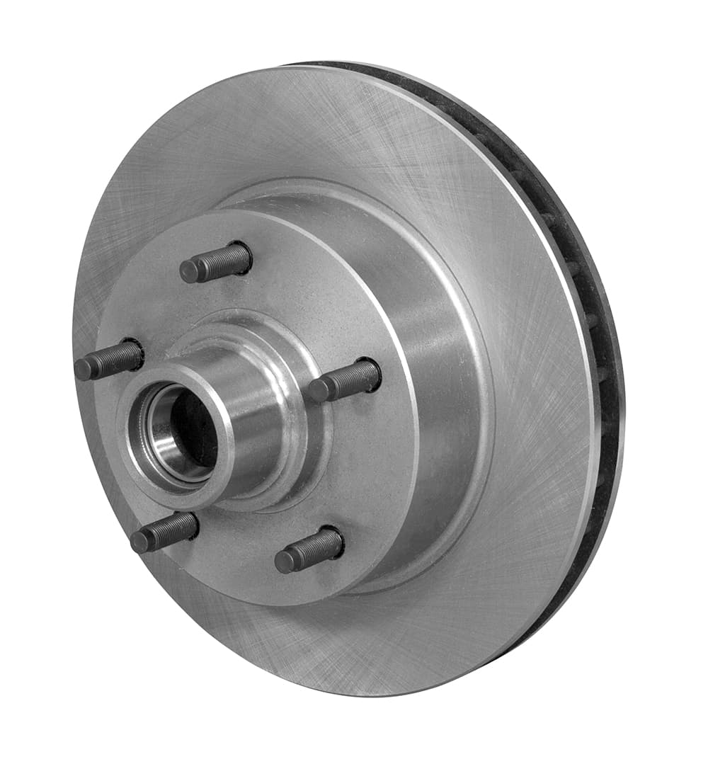 Rotor-Vented w/ Hub & Studs