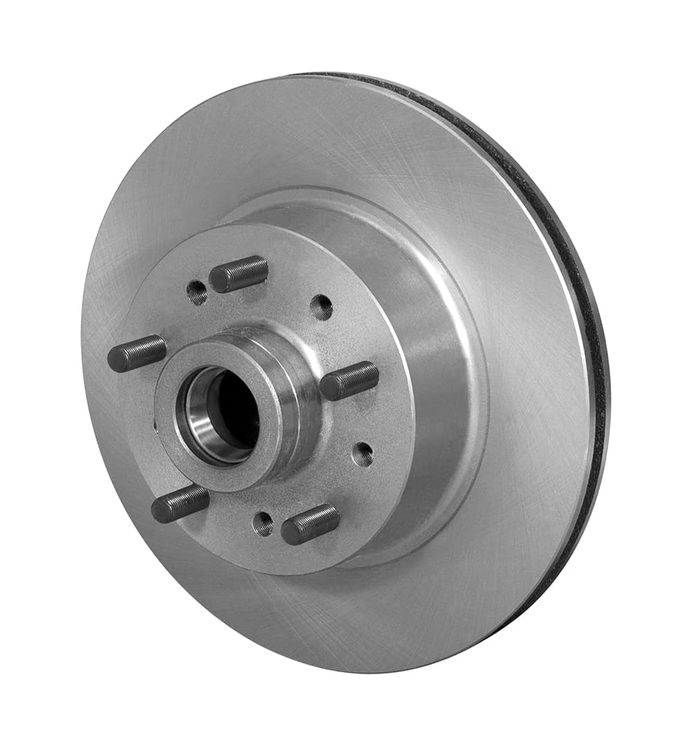 Rotor-Vented w/ Hub & Studs