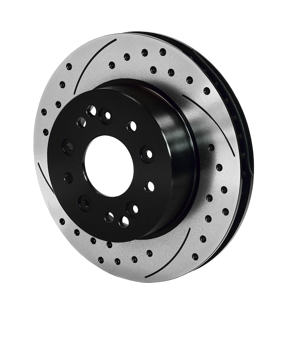 Rotor-Rear C2/C3 Vette L/H-SRP-BLK